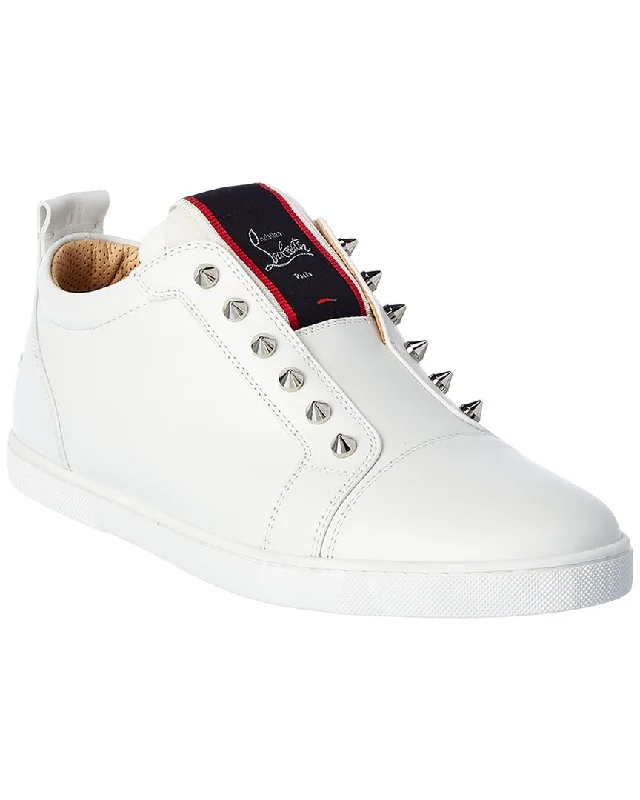 Christian Louboutin P.A.V. Fique Leather Sneaker