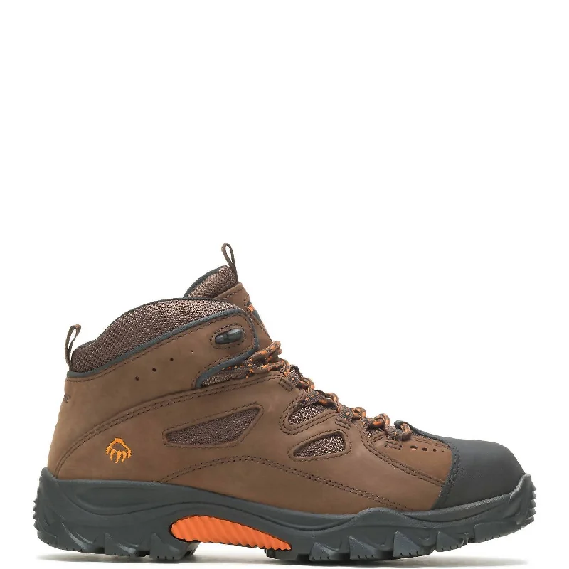 Men's Hudson Steel-Toe Work Boot In Brown/black