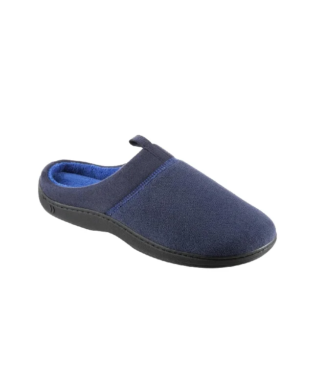 Men's Microterry Jared Clog Slipper In Navy Blue