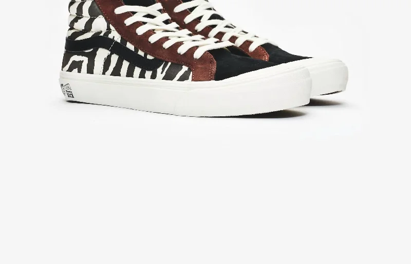 Men's Th Style 138 Lx Shoes In Zebra Suede