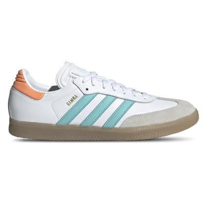 Adidas Men's Samba Inter Miami Shoes - White / Easy Mint / Pink