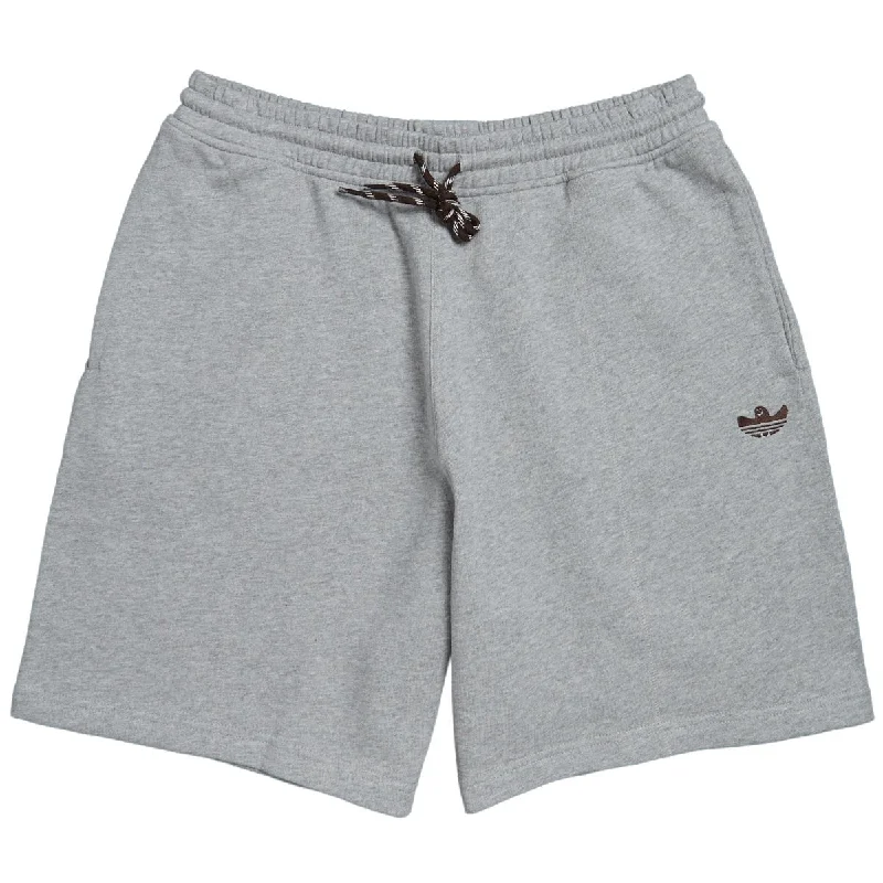 Adidas Shmoo Fw Shorts - Grey Heather/Dark Brown