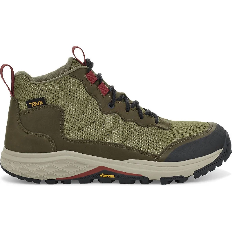 Men's Ridgeview Mid Hiking Shoes In Dark Olive