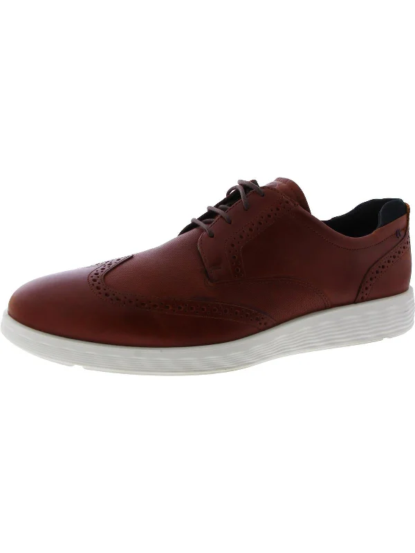 Lite Hybrid Mens Faux Leather Lace-up Oxfords