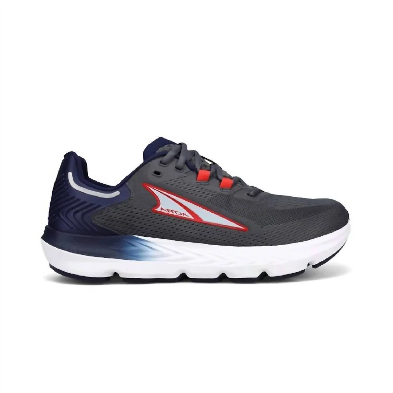 Men's Provision 7 Running Shoes In Dark Gray