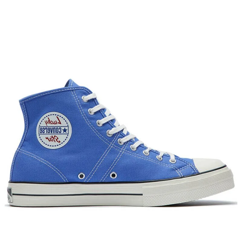 Converse Lucky Star   Ozone Blue Canvas High Top Sneakers