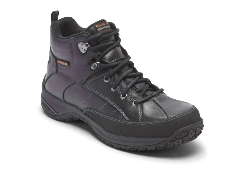 Men's Lawrence Mid Waterproof Boot In Black