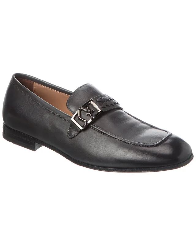 Ferragamo Leather Loafer