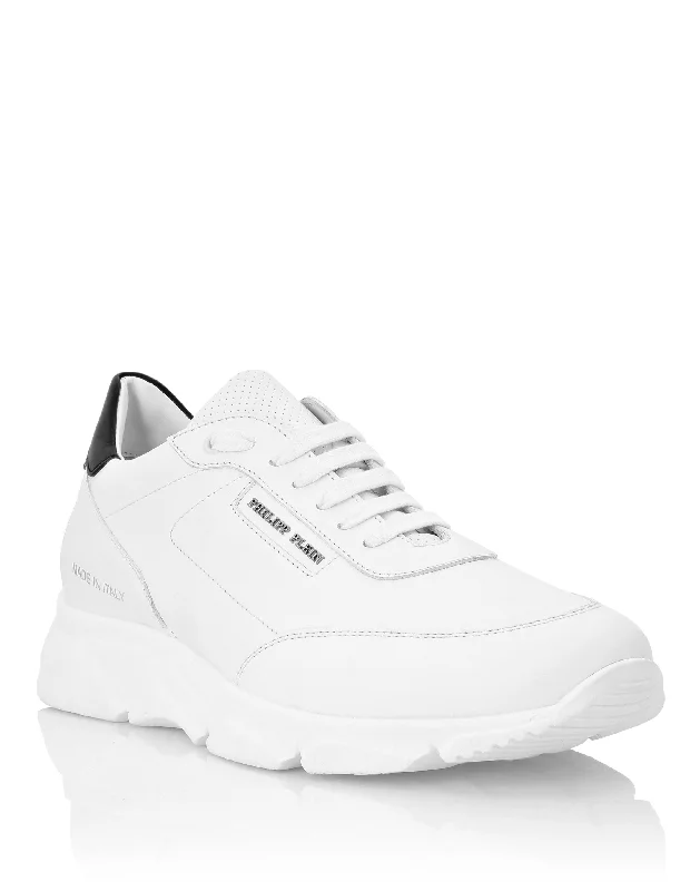 Leather Lo-Top Sneakers Philipp Plein TM