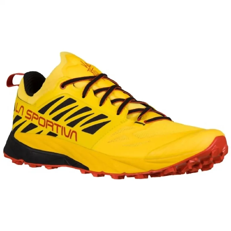 Men's Kaptiva Shoes In Yellow/black