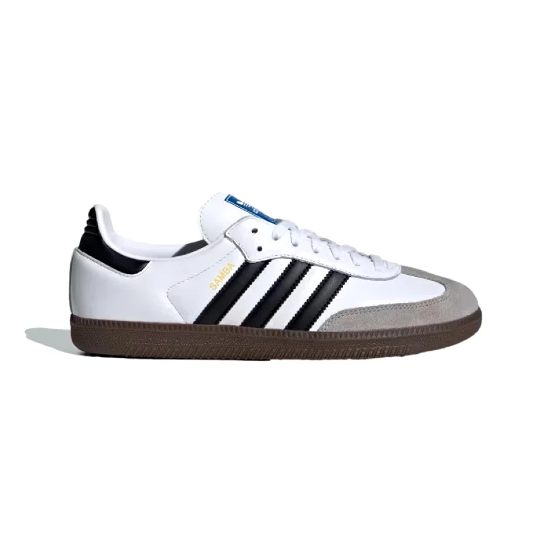 Adidas Samba OG Cloud White/Core Black/Clear Granite  B75806 Men's