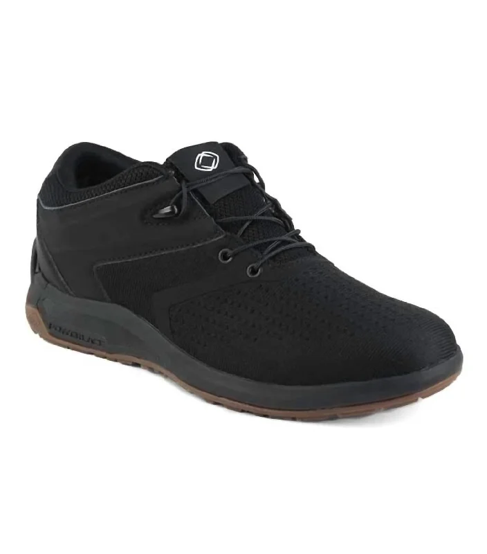 Men's All Terrain Shoes In Black Mesh