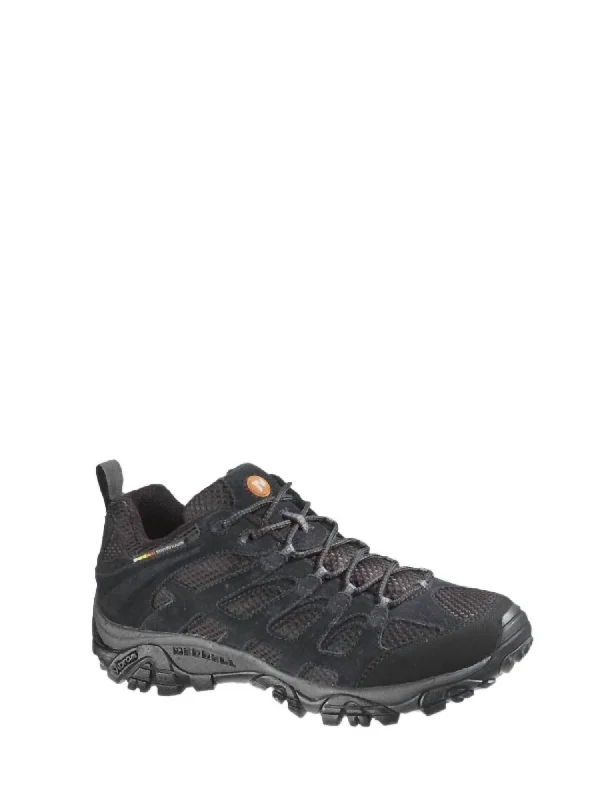 Men's Moab Ventilator Trail Shoes In Black Night