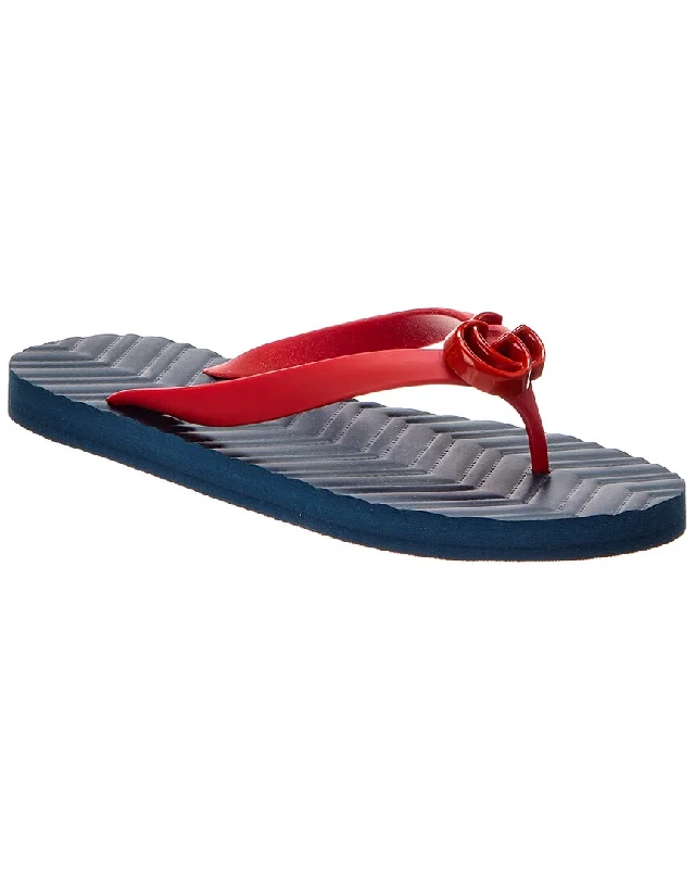 Gucci GG Rubber Flip Flop