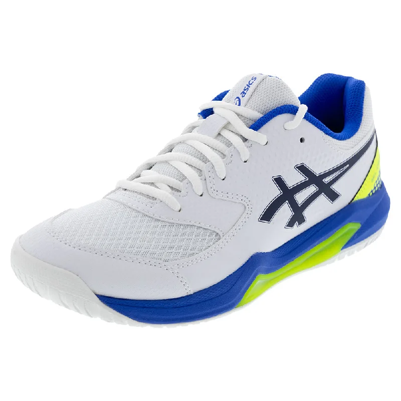 Men`s GEL-Dedicate 8 Pickleball Shoes White and Black