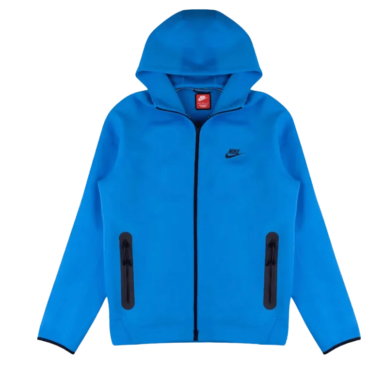 Nike Sportswear Tech Fleece Windrunner Full-Zip Hoodie Light Photo Blue