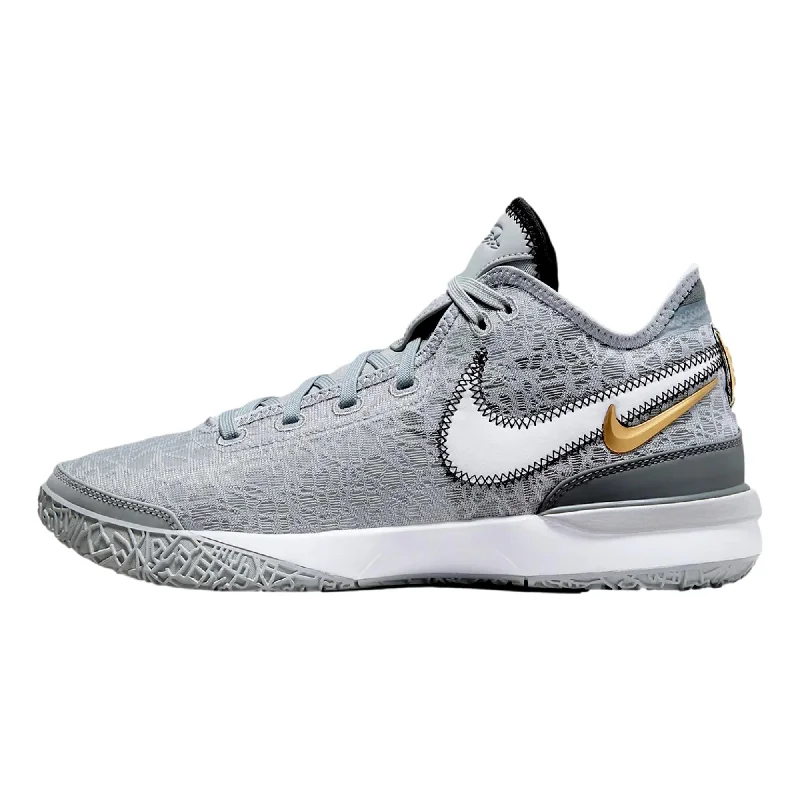 Nike Zoom Lebron NXXT Gen Wolf Grey/White-Iron Grey  DR8784-004 Men's