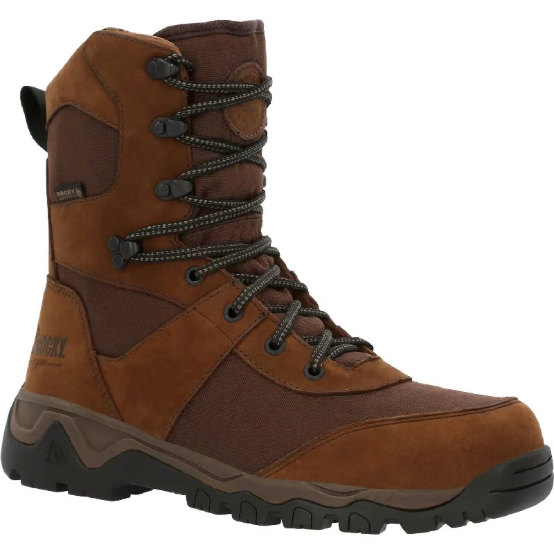 Men's Red Mountain Waterproof 400G Insulated Outdoor Boot - Medium Width In Brown