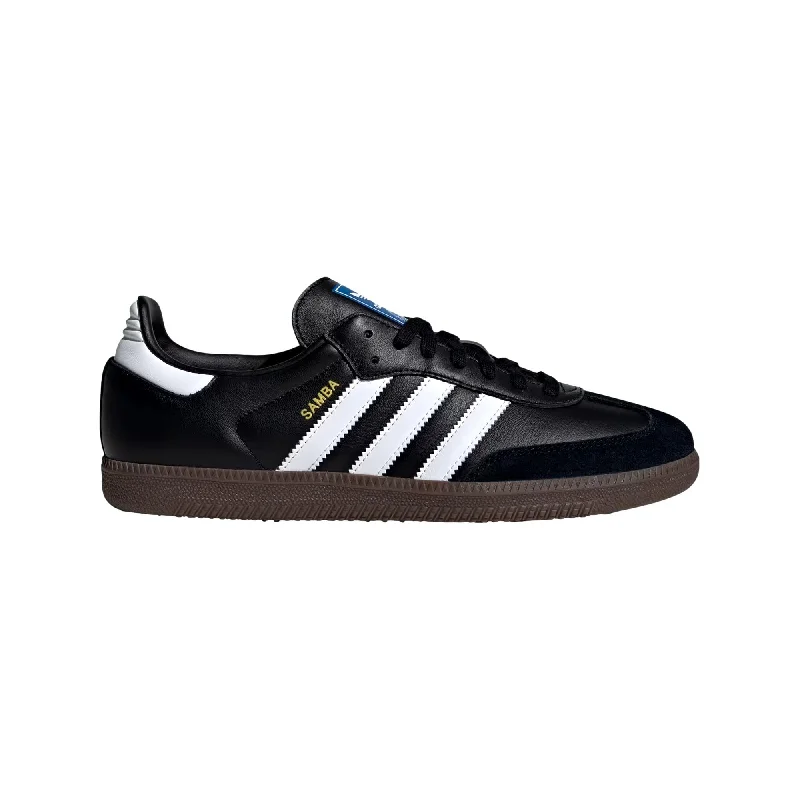 Adidas Samba OG Core Black / Cloud White / Gum  B75807 Men's