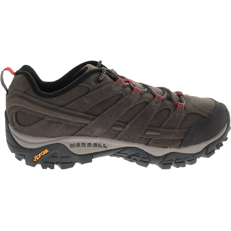 Men's Moab 2 Prime Waterproof Hiking Shoes - Medium Width In Charcoal