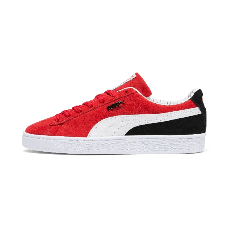 PUMA Men's Suede Pinstripe Sports Club Sneakers