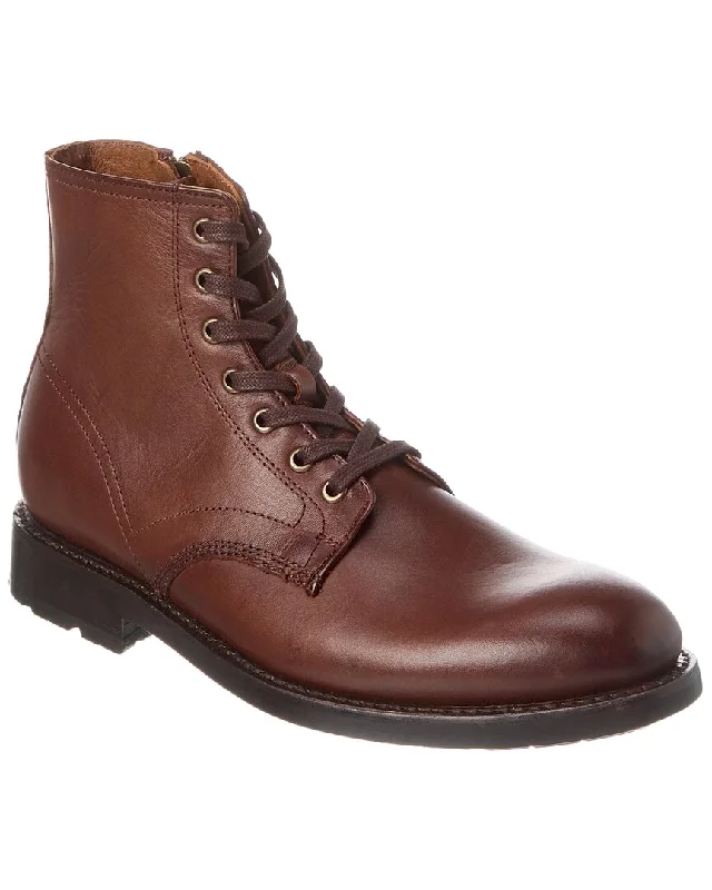 Frye Bowery Lace-Up Leather Boot