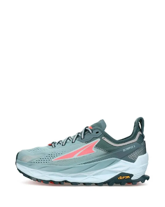 Women's Olympus 5 Running Shoes In Dusty Teal