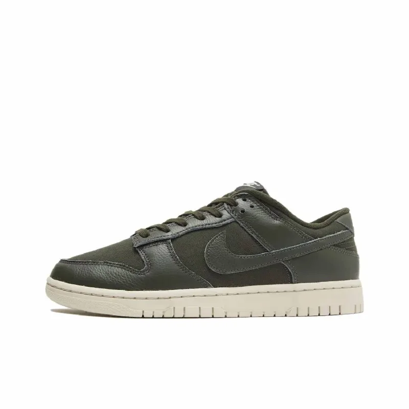 Men's Dunk Low Retro Sneaker In Premium Sequoia