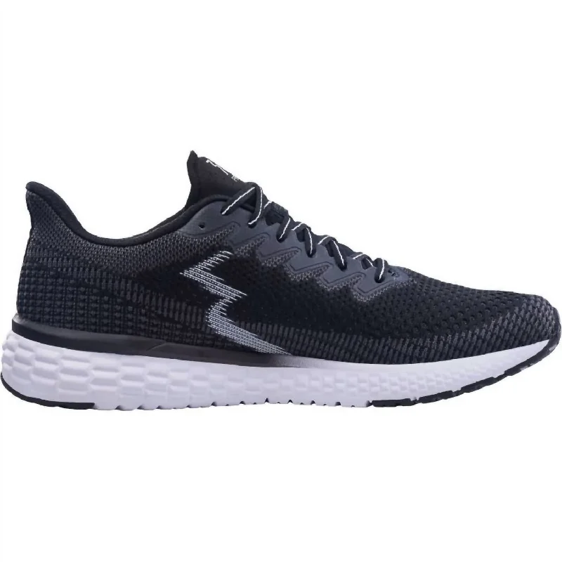 Men's Fierce Running Shoes - Medium Width In Black/ebony