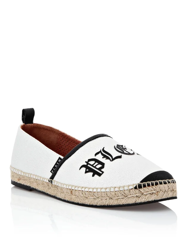 Canvas Espadrillas Gothic Plein