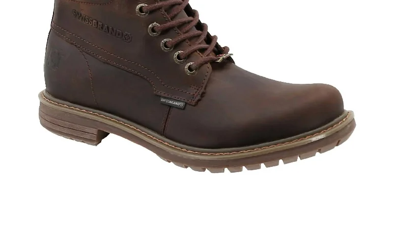 Men's Urban Boots In Brown