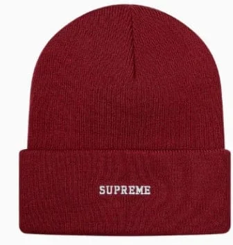 Supreme X Nike Beanie - Team Red