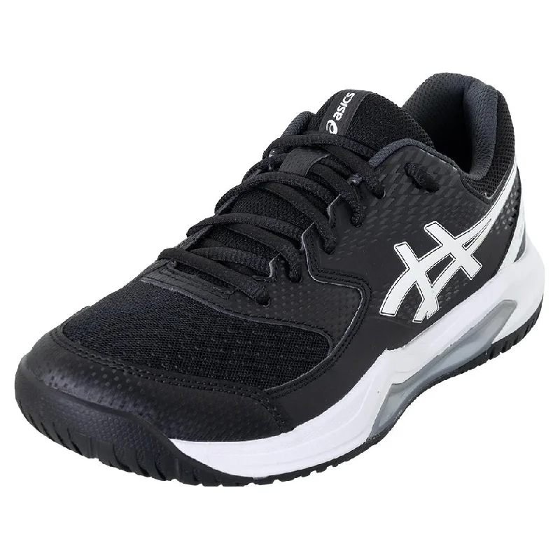 Men's Gel-Dedicate 8 Tennis Shoes Black and White