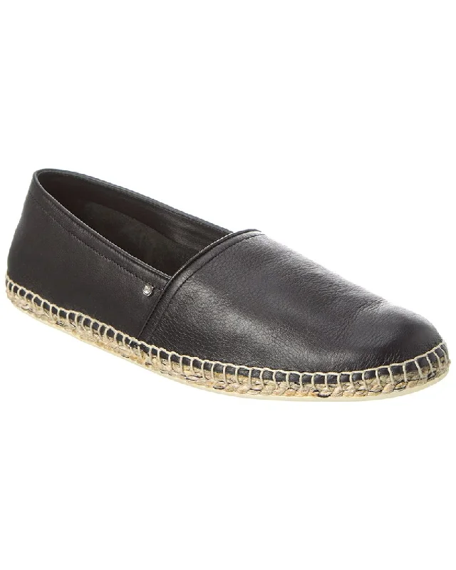 Ferragamo Lamar Leather Espadrille