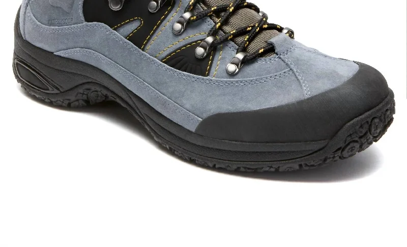 Men's Cloud Waterproof Hiker Boots In Slate Grey