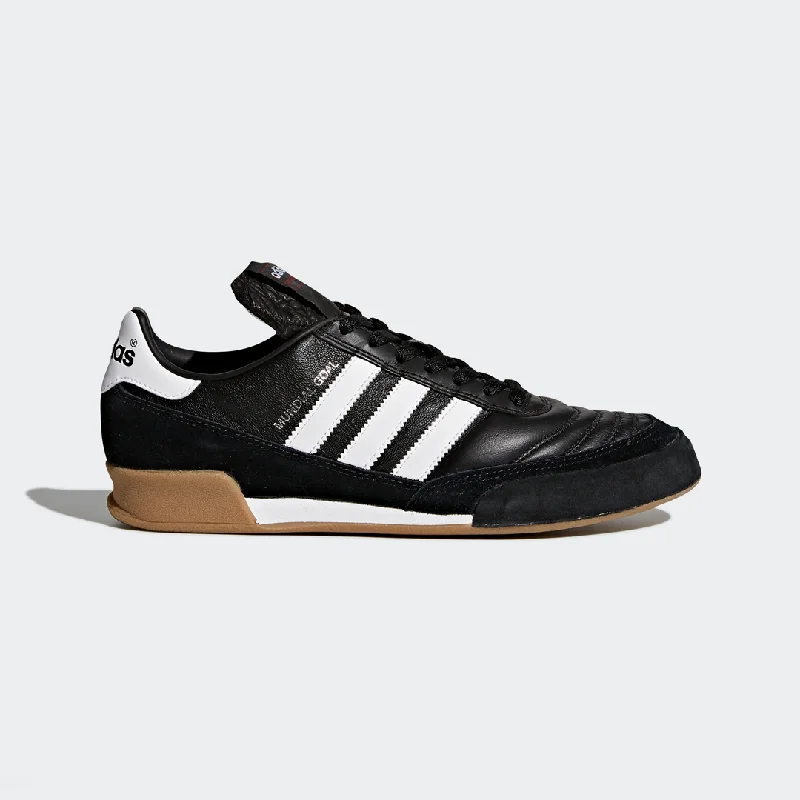 adidas MUNDIAL GOAL Indoor Soccer Shoes | Black-White | Men's